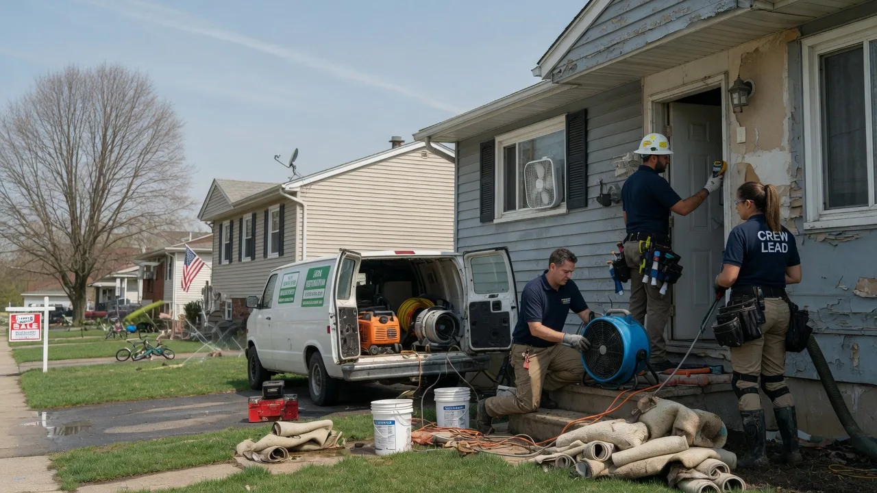 Flood Cleanup in Saint Benedict, LA near me