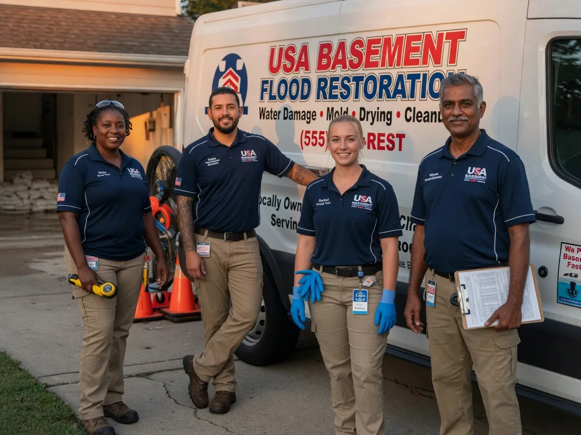 Basement Flood Cleanup company in Saint Benedict, LA